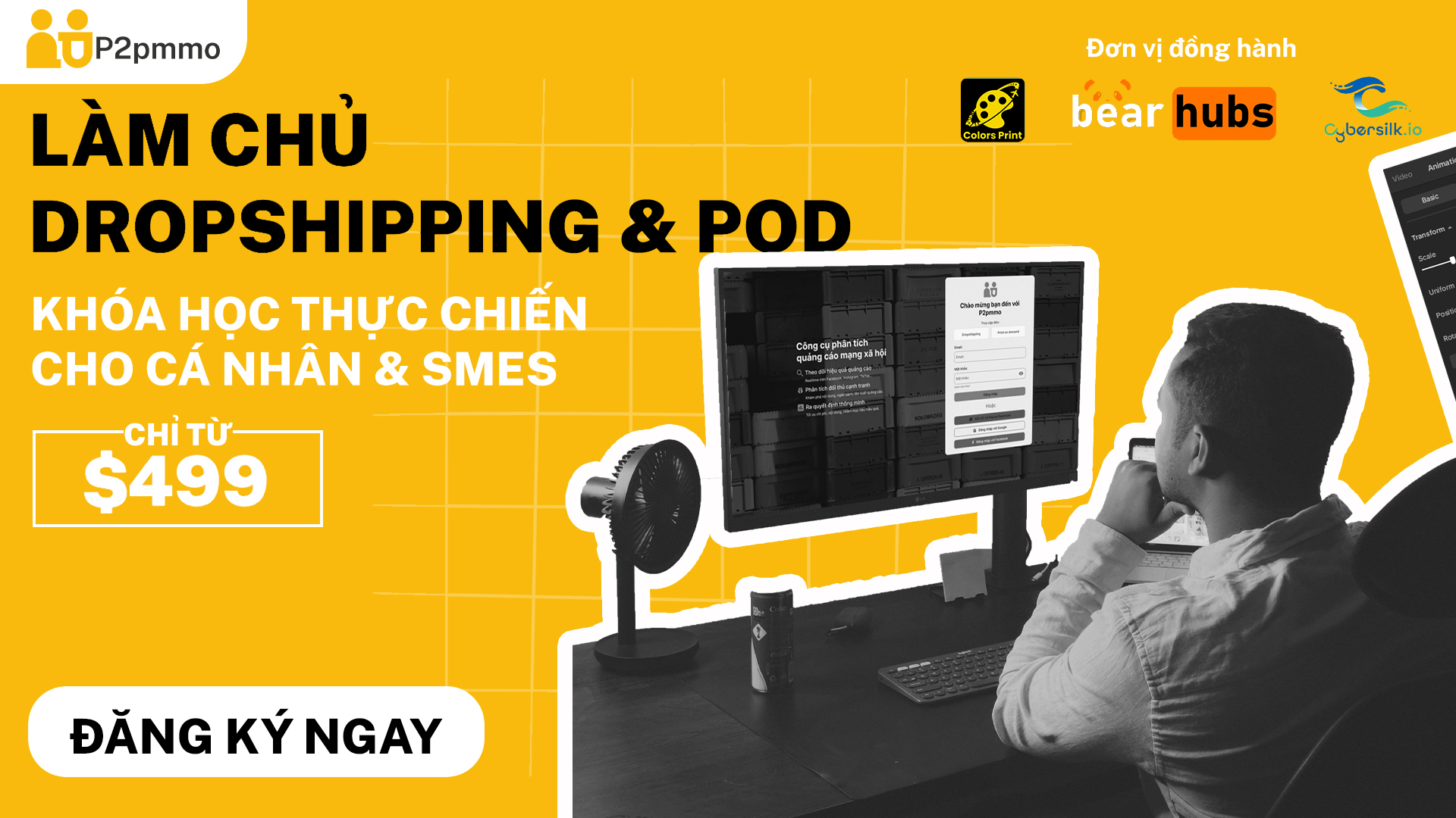 Khóa học MMO Dropshipping & POD